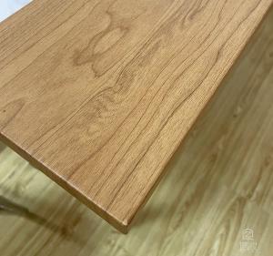 木紋膜桌子改色翻新怎么收邊