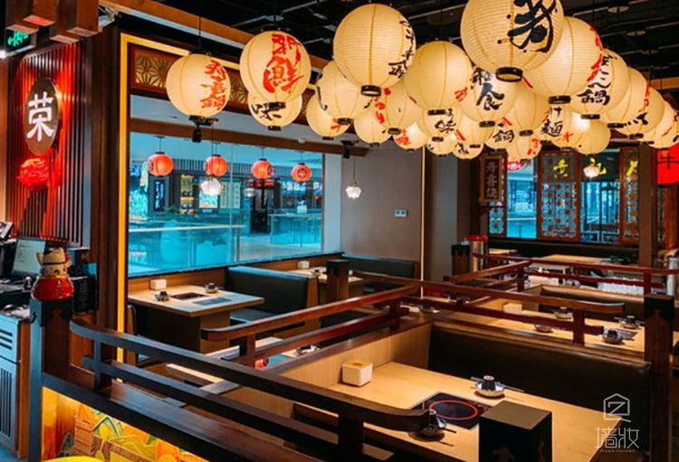 火鍋店 LG木紋膜 pvc裝飾貼膜