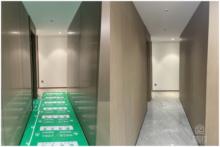 煥新木飾面，奢享精致生活 成都高端樓盤金茂府改色