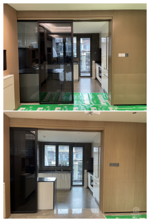 煥新木飾面，奢享精致生活 成都高端樓盤金茂府改色